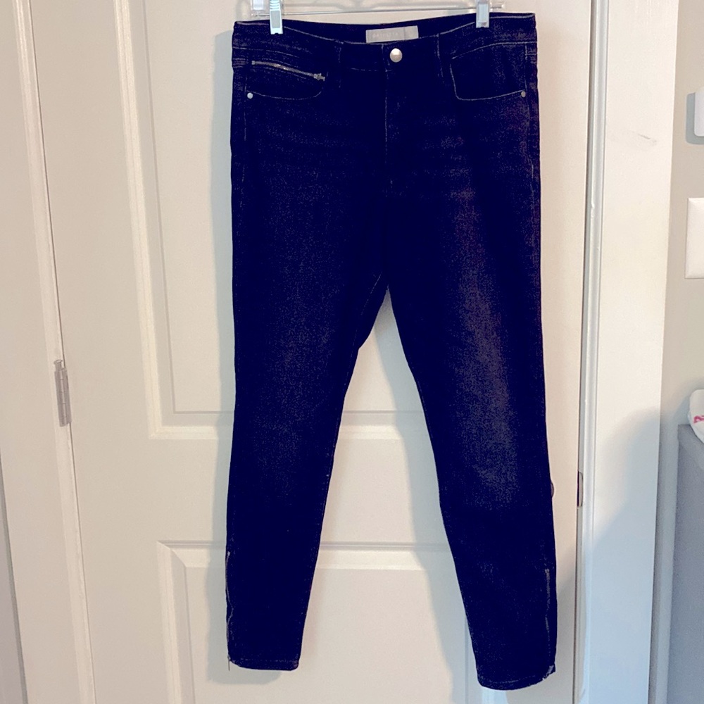Athleta Sculptek Stretch Denim Jean - Black - Size 12